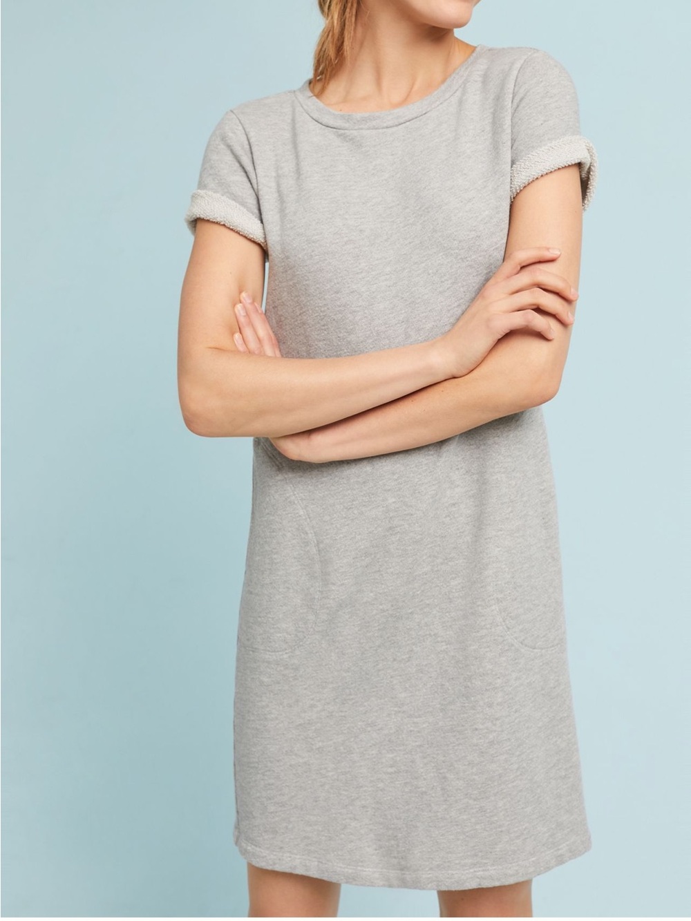 Cloth & Stone Essential Sweatshirt Dress